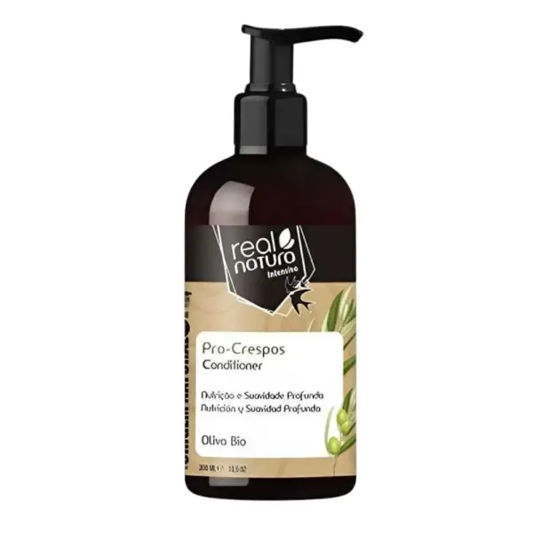 Real Natura Pro Crespos Acondicionador Cabello Seco y Encrespado 300ml